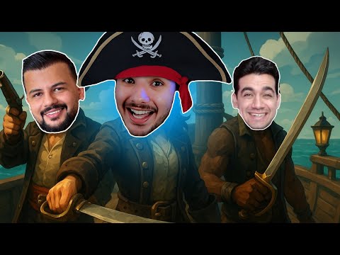 Sea Of Thieves Gta V بە كلاوی کاپتەنەکەوە هاتم LIVE