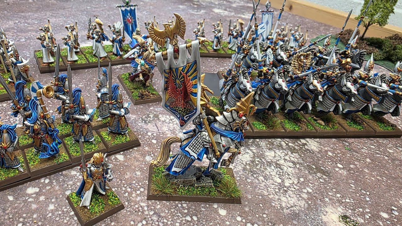 High Elf Realms vs Beastmen Brayherds - Warhammer Old World Battle ...