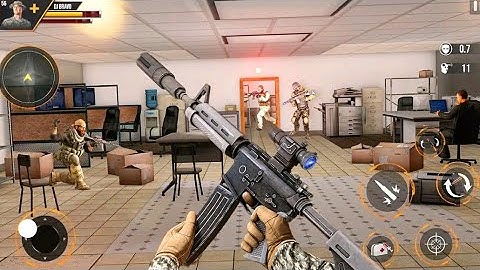 US Commando Combat Army Shooting Game _ Android Gameplay