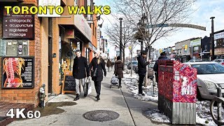 4k toronto walk that starts out at broadview station on a clear
sunday, winter afternoon. it heads east along danforth avenue through
the popular greektown n...