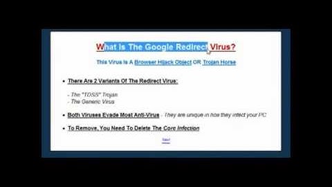 How to get rid of Google Redirect Virus on your computer!