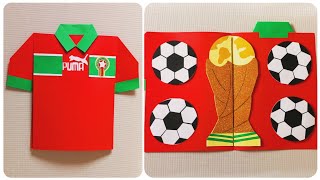 مشروع الوحدة السادسة المستوى الخامس الألعاب  و الرياضة على شكل قميص المنتخب المغربي | كرة القدم|