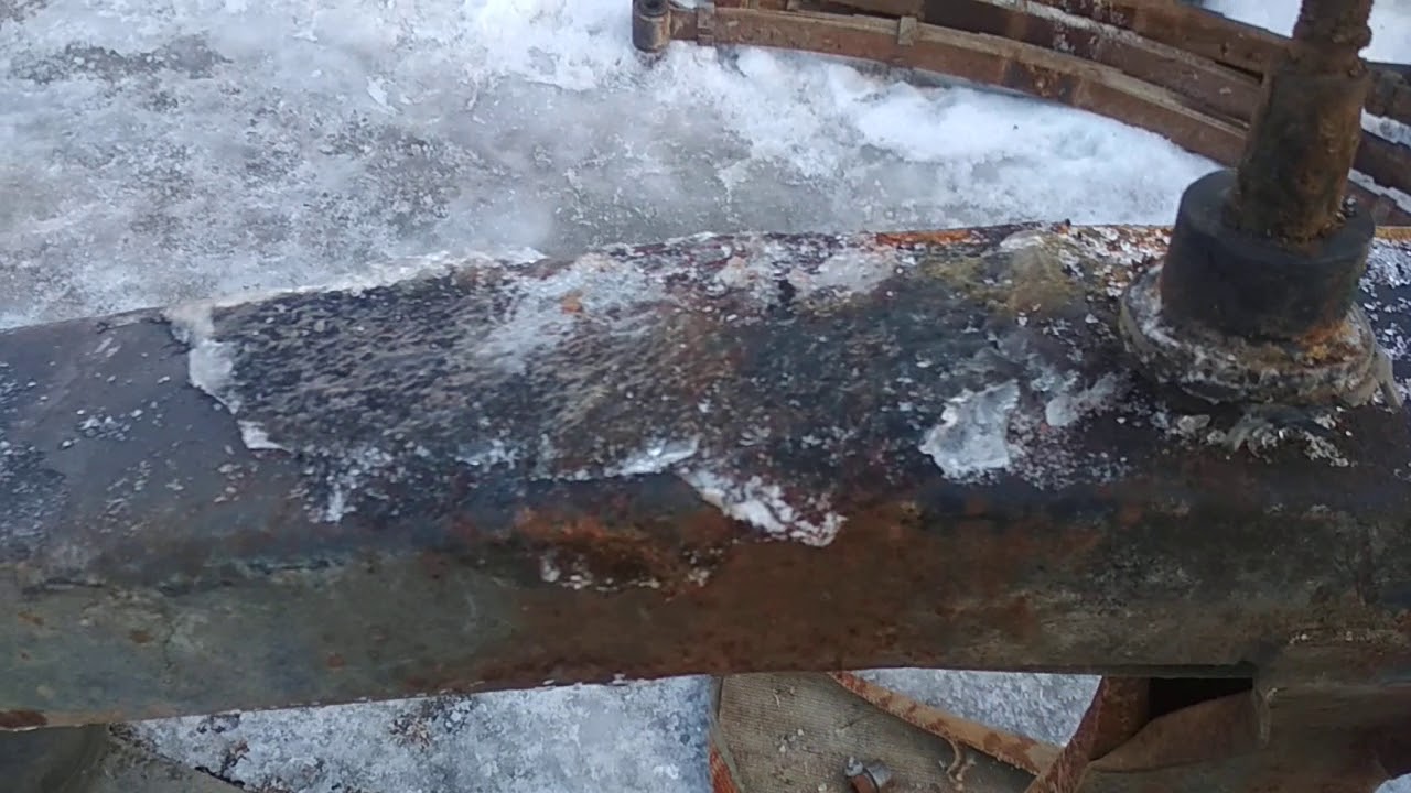 Рама уаз 469 до обработки - YouTube