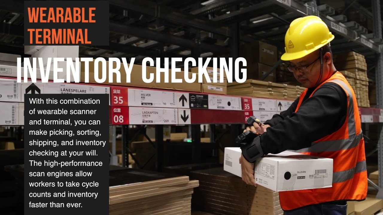 How to use Generalscan Wearable Terminal T52 Working in Warehouse Applications?