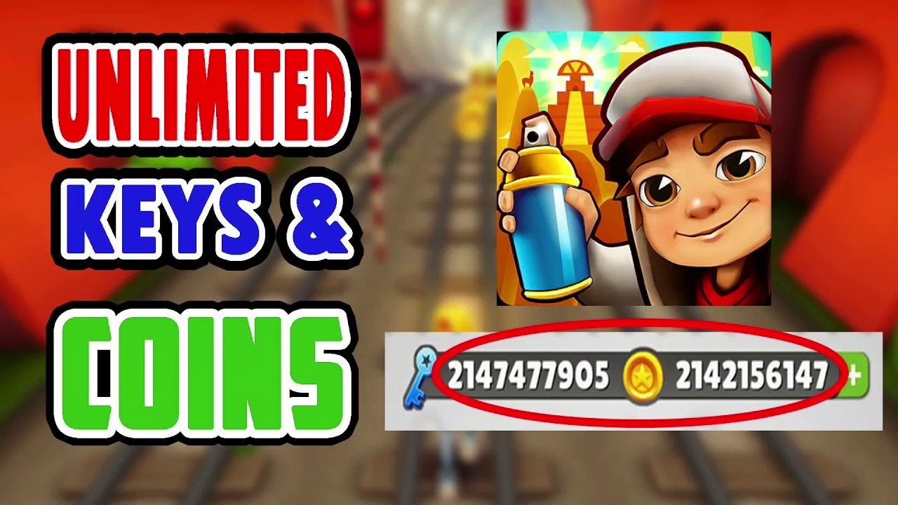 Subway Surfers (MOD, Unlimited Coins/Keys) 1.118.0.apk HG YouTube