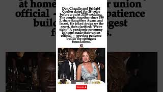 #DonCheadle and #BridgidCoulter Married in 2020 After 28 Years of Dating
