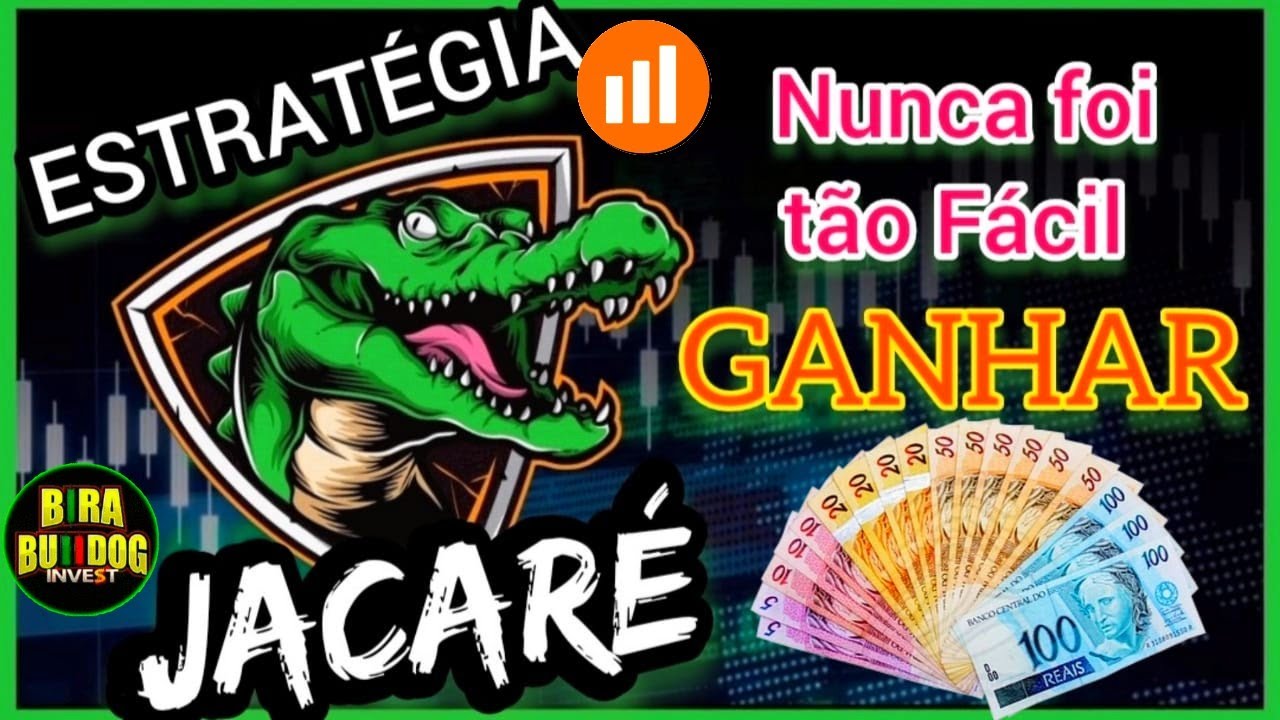 ESTRATÉGIA JACARÉ A MELHOR ESTRATÉGIA DE OPÇÕES BINÁRIAS SEM MARTINGALE #opçõesbinárias