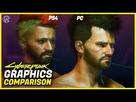 Cyberpunk 2077 Early Graphics Comparison - PS4 vs PS5 vs XBOX One vs Series vs PC vs PC + RTX