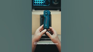 Improve stability and facilitate control： Focus Control Dual Grip for DJI RS Series #smallrig