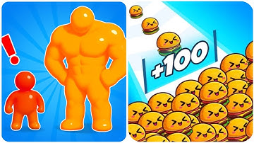 Max Update Gameplay Tall man Run vs Food Run