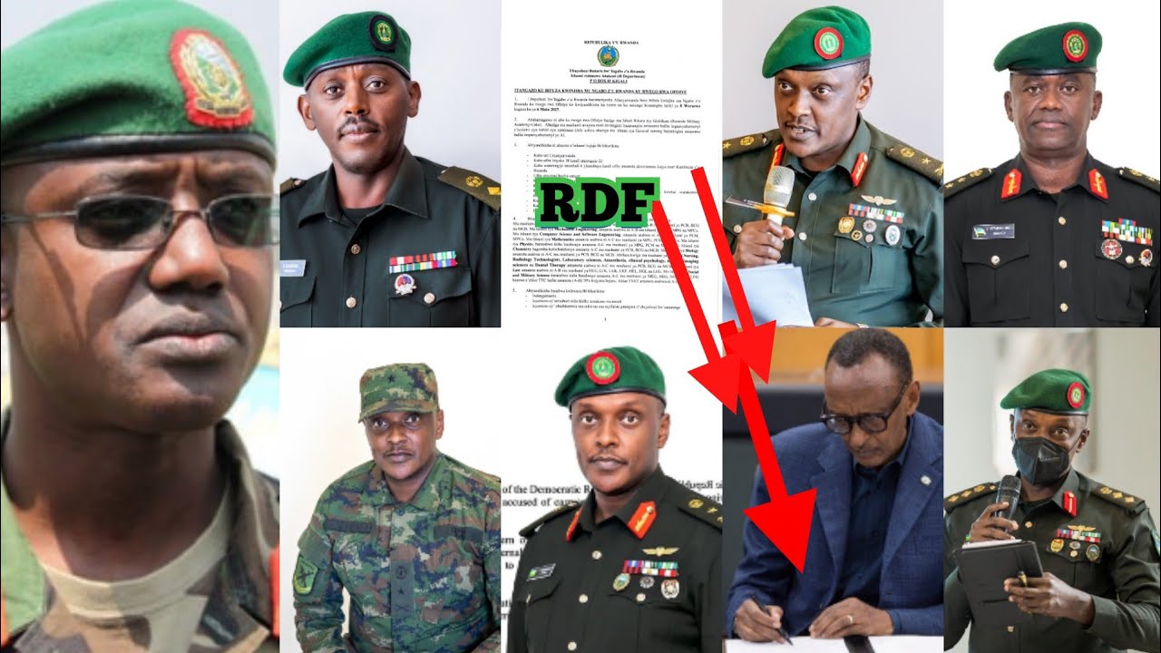 Itangazo Rishya Rya Rdf ITANGAZO RYA RDF Rishya Ryiza Ridohotse Akakanya Birihutirwa Cyane Ejo ...
