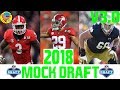 Full 1st Round 2018 NFL Mock Draft V3.0 (Post Free-Agency)