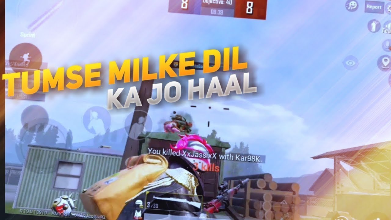 TUMSE MIL KE DIL KA JO HAAL | BEST BEAT SYNC | MONTAGE | PUBG MOBILE