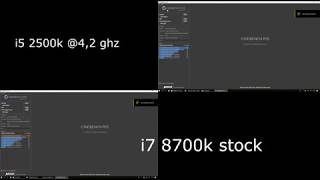 I5 2500K Vs I7 8700K Cinebench R15
