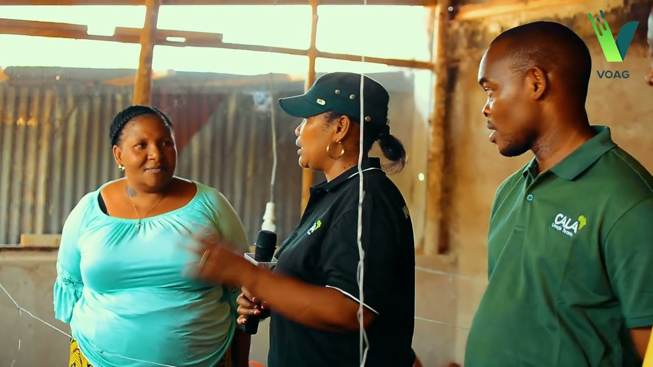 VIJANA WANAOJISHUGHULISHA NA UFUGAJI WA KUKU AINA YA KUROILER KUTOKA AKM WATEMBELEA WATEJA WAO TANGA