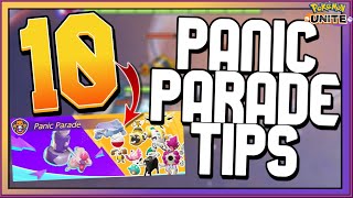 10 Panic Parade Tips | Pokemon Unite
