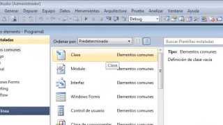 Como crear una clase en VisualBasic 2010