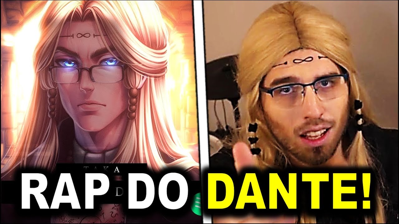 RAKIN REAGINDO AO DROP DO DANTE!!! (Comédia Divina)