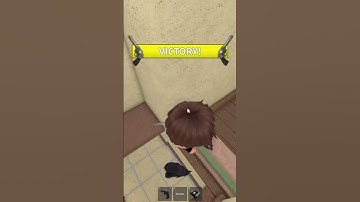 BEATING A CAMPER IN MM2! #shorts