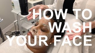 How to Wash Your Face - Renee Tucker, Medical Aesthetician | West End Plastic Surgery