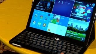 The Logitech Pro bluetooth keyboard has comfortable concave keys