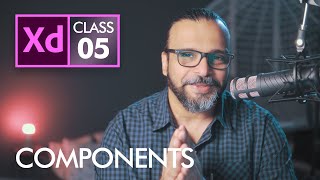 Components in Adobe XD  - اردو / हिंदी