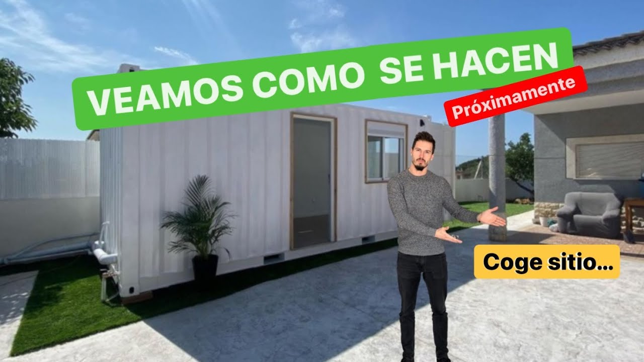 Casas Prefabricadas en Contenedores Marítimos en España [ASÍ SE FABRICAN] ✅