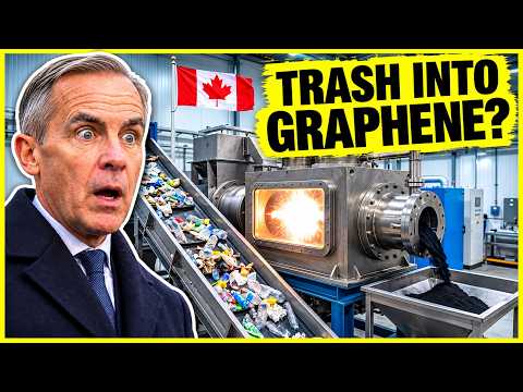Canada’s Groundbreaking Invention Turns Trash Into GRAPHENE — Could Landfills Become Obsolete?
