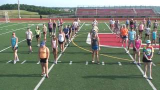 marching Band Stretching 2017