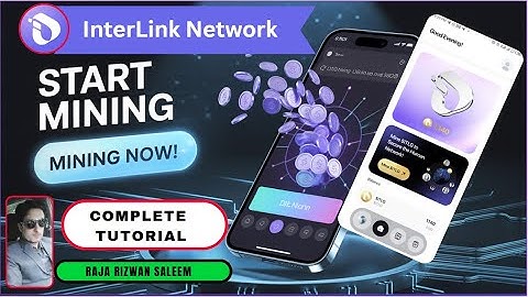 Interlink Network App Tutorial | Sign Up, Referral Code, Face Verification, Update Info | New mining