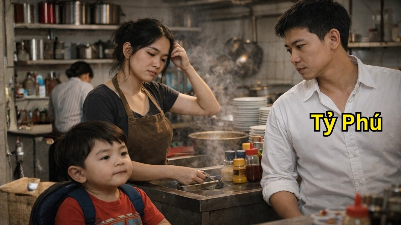 Tỷ Phú Sắp Tái Hôn, Sững Sờ Khi Gặp Người Vợ Cũ Rửa Chén Và Tiếng Gọi “Ba Ơi” Khiến Anh Sững Sờ