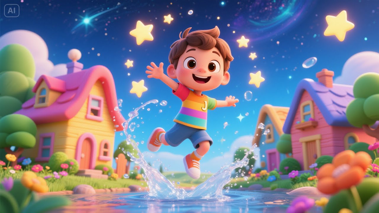 Bathtime Galaxy – JJ’s Soapy Adventure | Popular Nursery Rhyme | Educational Kids Songs