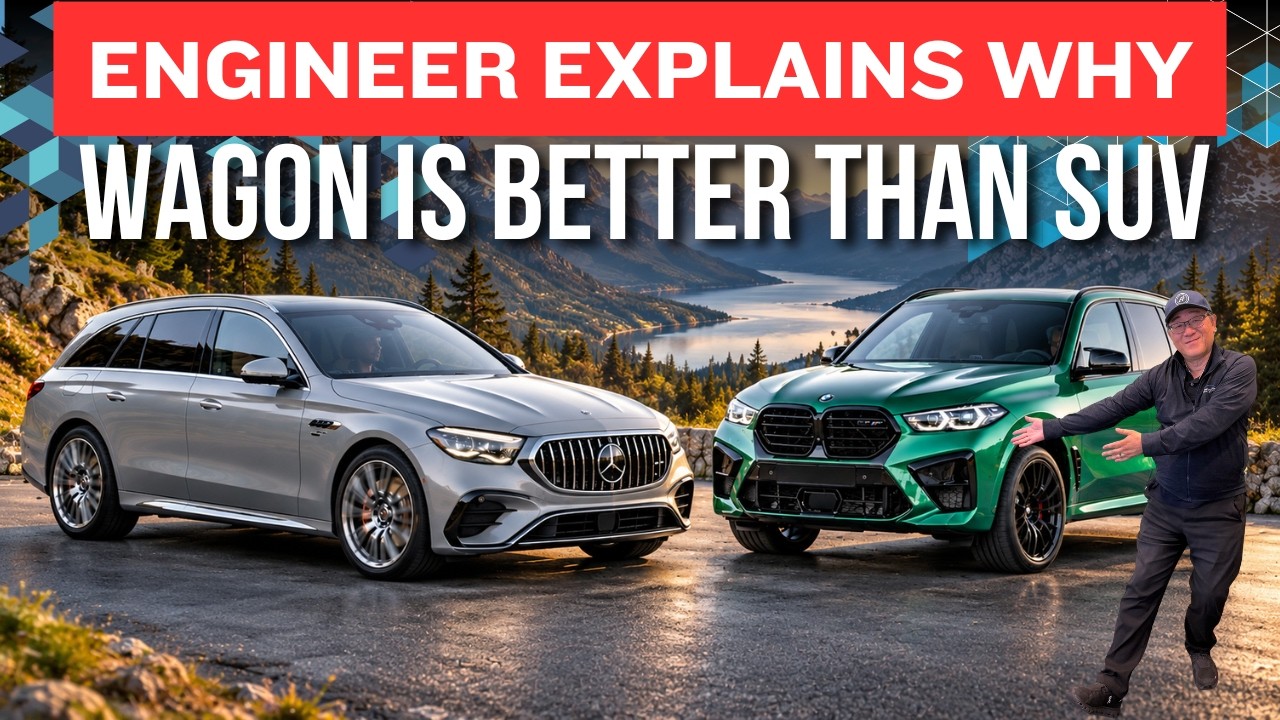 ENGINEER EXPLAINS 5 REASONS WHY WAGON MAKES A BETTER PERFORMANCE VEHICLE THAN SUV