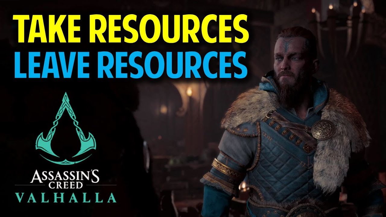 Assassin's Creed Valhalla, Should you take the resources from Styrbjorn?