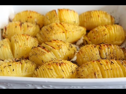 Pomme De Terre à La Suèdoise Rôties Au Four Swedish Roasted Potatoes Recipe بطاطس في الفرن