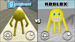 What If I Become Small Roblox Innyume Smiley's Stylized Nextbot | Gmod vs Roblox