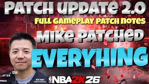 🚀 Patch Notes 2.0 – Massive Update Breakdown & New Features Revealed!