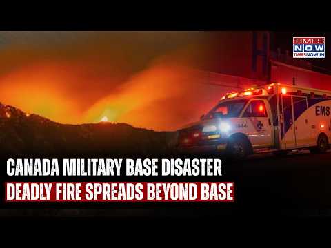 Canada Military Base Fire: Deadly Blaze Engulfs CFB Wainwright, Many Confirmed Dead