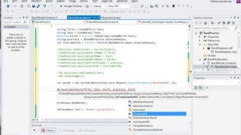 Entity Part 6 - Insert using Stored Procedure