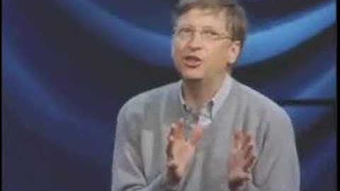 Bill Gates: "We need microformats"