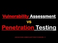 Vulnerability Assessment vs Penetration Testing || All detail in Hindi