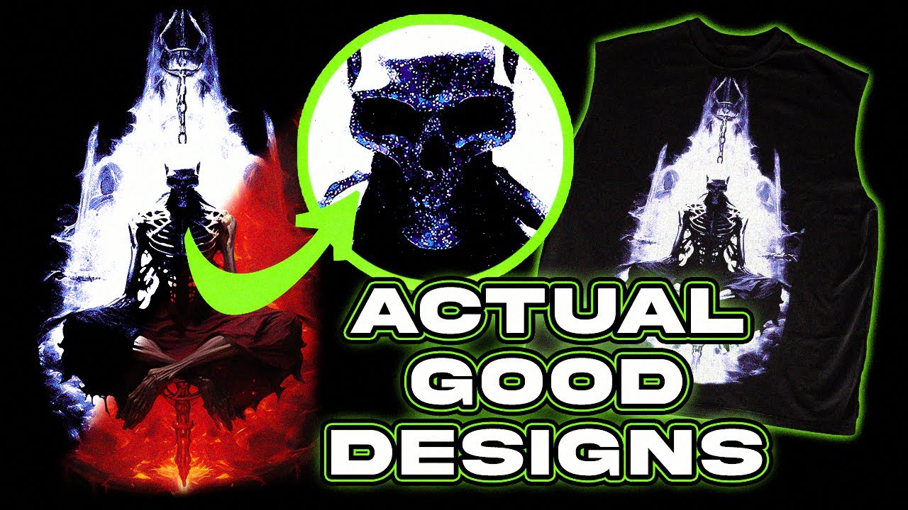 How to make COOL Streetwear Designs from SCRATCH