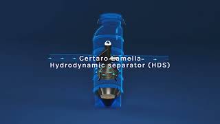 Certaro Lamella Hydrodynamic Separator | Removing 80% of Stormwater Pollutants