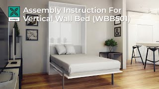 Vertical Wallbed Assembly | Smart Space Saving Mechanisms for Small Spaces [MUST HAVE] by Laser Compo 268 views 3 months ago 9 minutes, 4 seconds