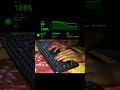 Fast English Typing Speed Practice #shorts