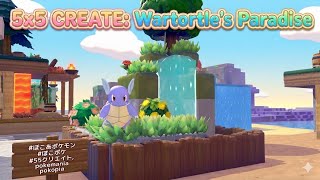 Wartortle's Peaceful Refuge: Custom 5x5 Habitat! 🌿💖