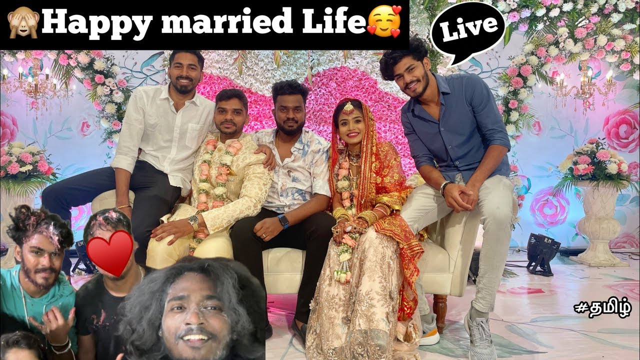 Happy married life partner🥰| Live | TTF | celebrations | - YouTube