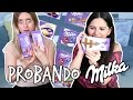 PROBANDO PRODUCTOS RAROS DE MILKA (Entre otras cosas!) con Azul Mistico