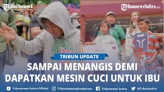 Viral Bocah Ikut Lomba Main Latto latto Demi Mesin Cuci Untuk Ibunya, Sampai Menangis Saat Tanding