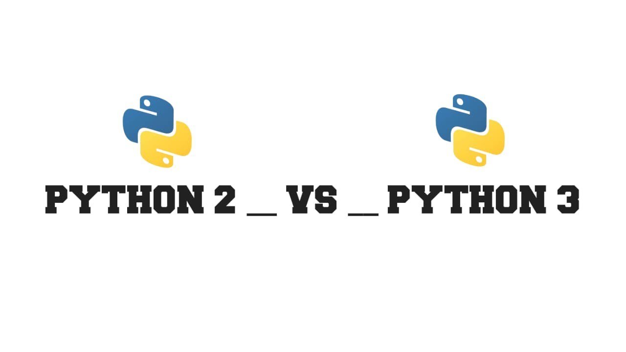 4. Python 2 VS Python 3 - YouTube